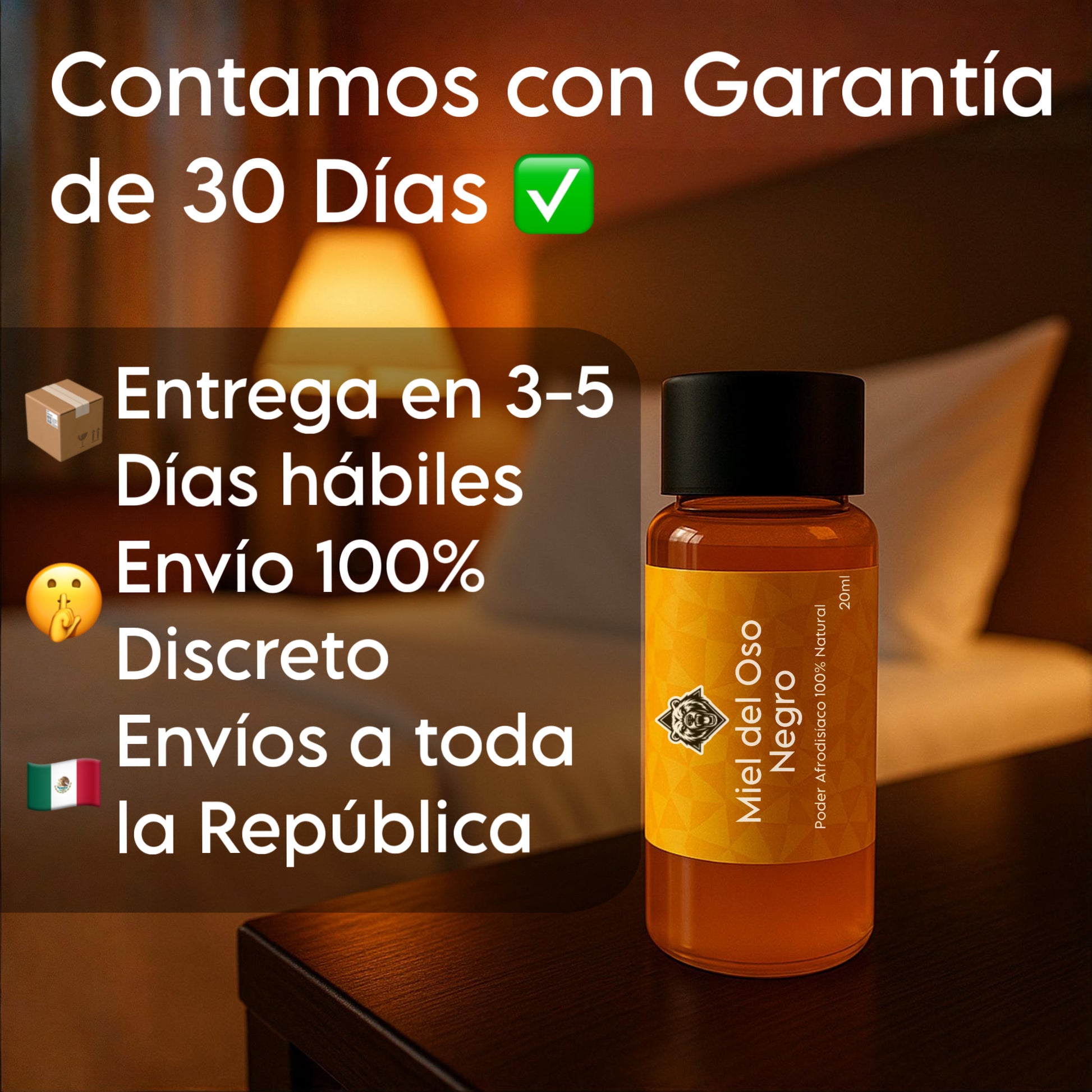 Miel del Oso Negro 20 mL