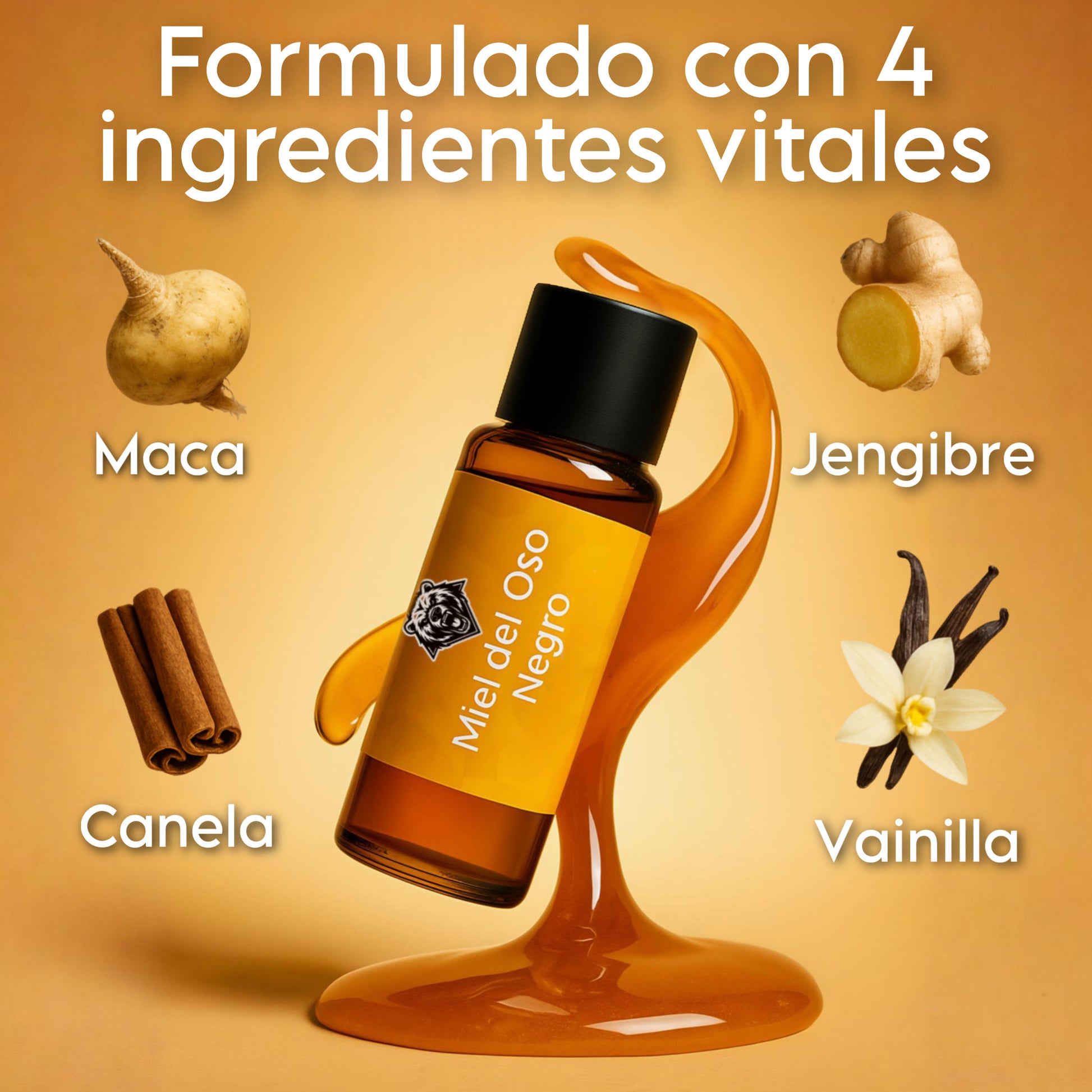 Miel del Oso Negro 20 mL